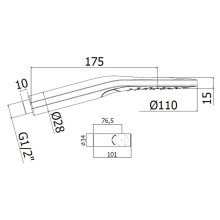 Душевой гарнитур Paffoni Sofia ZDUP121CRAG Хром