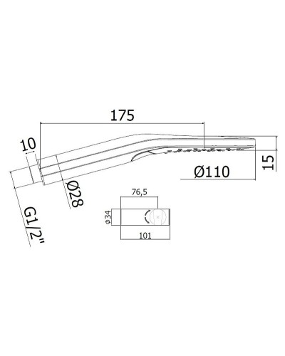Душевой гарнитур Paffoni Sofia ZDUP121CRAG Хром