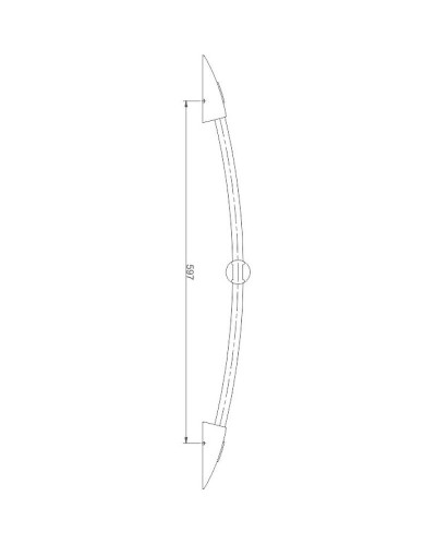 Душевая штанга Haiba HB8004 Хром