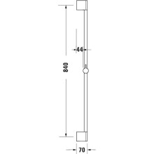 Душевая штанга 90 см Duravit UV0600002000