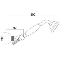 Душевой набор Paffoni Belinda ZDUP035BR