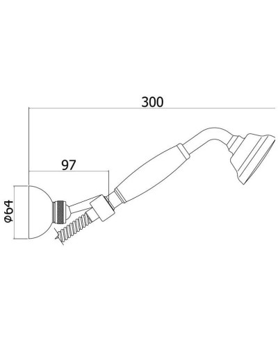 Душевой набор Paffoni Belinda ZDUP035BR