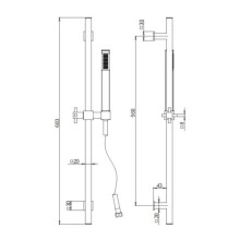 Душевой гарнитур Paini 50CR129/P6