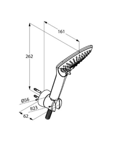 Душевой набор Kludi Fizz 3S 6775091-00