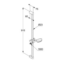 Душевой гарнитур Kludi Logo 3S 6839305-00