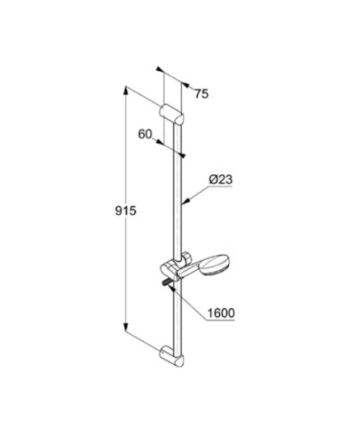 Душевой гарнитур Kludi Logo 3S 6839305-00