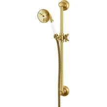 Душевой гарнитур Cezares Lord-SD-03/24-Bi Золото 24 карат