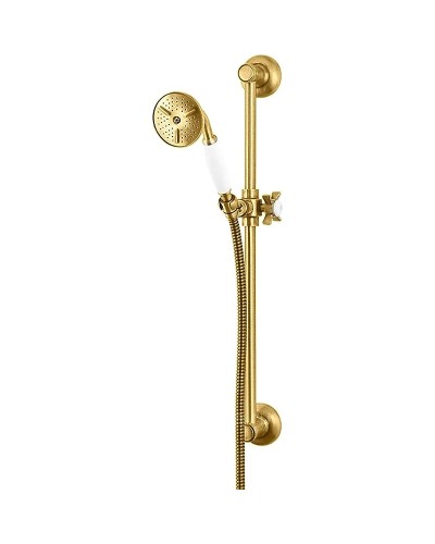 Душевой гарнитур Cezares Lord-SD-03/24-Bi Золото 24 карат
