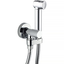 Гигиенический душ с запорным вентилем Bossini Alexa Brass E57001B.030 Хром