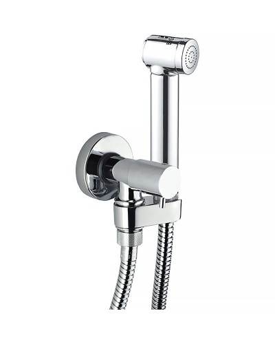 Гигиенический душ с запорным вентилем Bossini Alexa Brass E57001B.030 Хром
