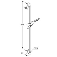 Душевой гарнитур Kludi Fizz 1S 6764087-00