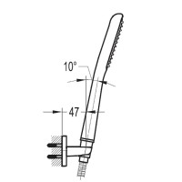 Душевой гарнитур Cezares City CITY-F-KD-01 Хром