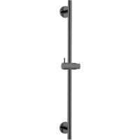Душевая штанга Boheme Uno 420-SGM Оружейная сталь глянцевая