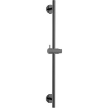 Душевая штанга Boheme Uno 420-SGM Оружейная сталь глянцевая