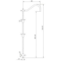 Душевая колонна Migliore Onda D1 ML.OND-36.217.D1.CR