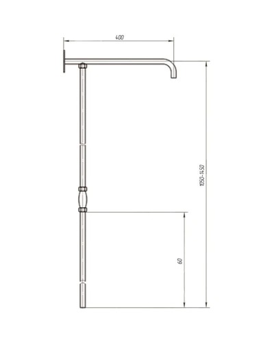 Душевая колонна Migliore Retro ML.RTR-36.219.BR