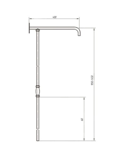 Душевая колонна Migliore Retro D2 ML.RTR-36.219.D2.CR