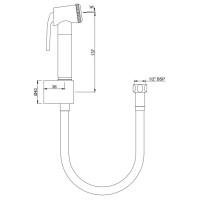 Гигиенический набор Jaquar ALD-CHR-565