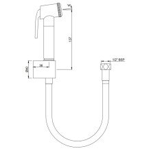 Гигиенический набор Jaquar ALD-CHR-565