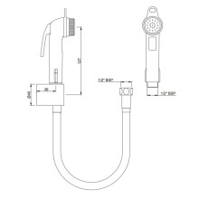 Гигиенический набор Jaquar ALE-ESS-585