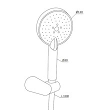Душевой набор Damixa Origin One 918110000