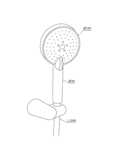 Душевой набор Damixa Origin One 918110000