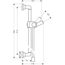 Душевая штанга 96,9 см Axor Citterio 27831000