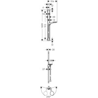 Душевой гарнитур Axor Citterio E 36735000