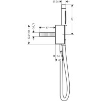 Душевой набор Axor Edge 46520000