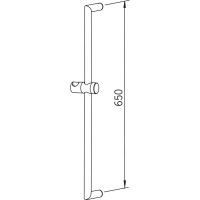 Душевая штанга 650 мм Oras Alessi One 258080