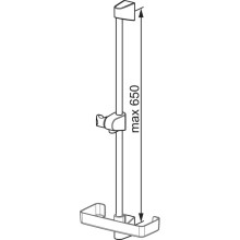 Душевая штанга 700 мм Oras Apollo 253150