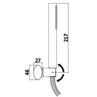 Душевой набор Paffoni Berry ZDUP074CR
