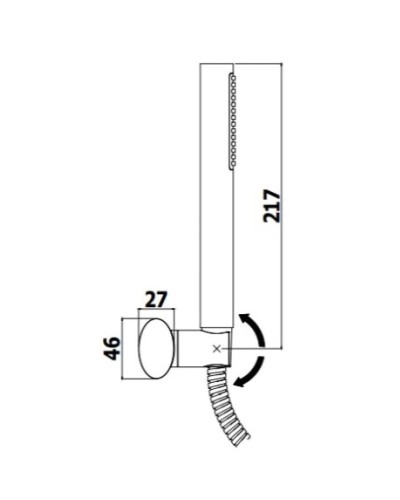 Душевой набор Paffoni Berry ZDUP074CR