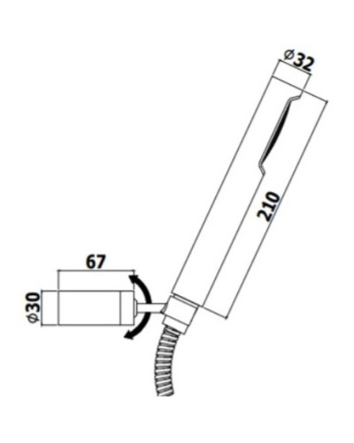Душевой набор Paffoni Master ZDUP036NKNSP