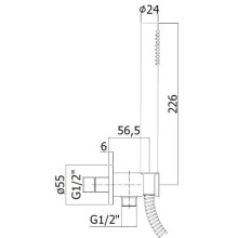 Душевой набор Paffoni Master ZDUP094NKNSP