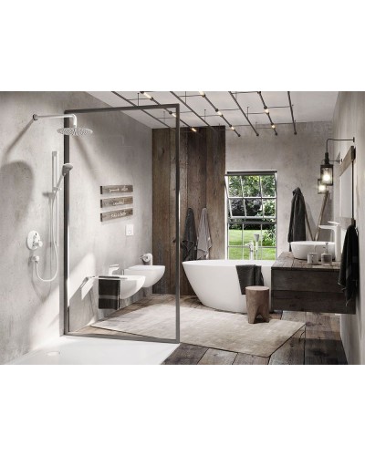 Душевой гарнитур Kludi Fizz 6774091-00 Белый Хром