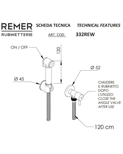Гигиенический набор Remer 332REW