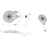 Душевой набор Vincea Inspire VSHN-3I1HMB