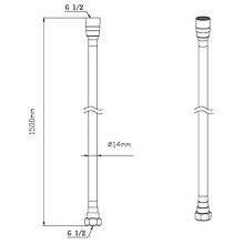 Душевой набор Vincea VSHN-41HGM