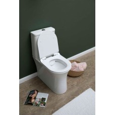 Чаша унитаза-компакта Aquanet Roll-C 210764 без бачка, с сиденьем Микролифт