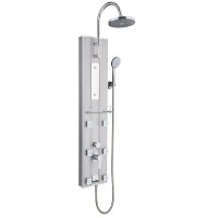 Душевая панель River 09 10000002452 Матовый хром