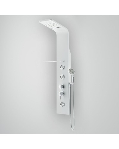 Душевая панель AM.PM Joy W85P-2-136AW Белая матовая