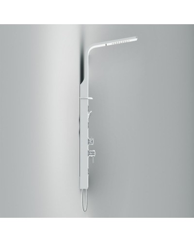 Душевая панель AM.PM Joy W85P-2-136AW Белая матовая