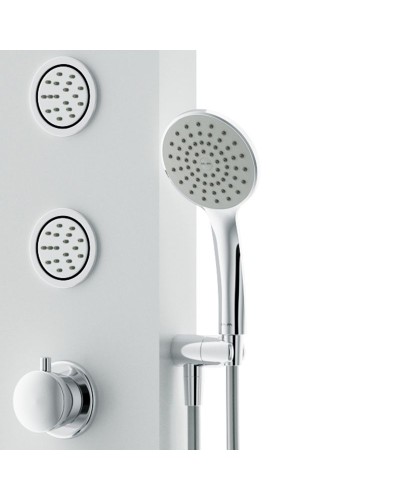 Душевая панель AM.PM Joy W85P-2-136AW Белая матовая