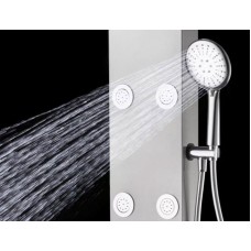 Душевая панель Aquanet Galaxy Matt 209998 Хром матовый