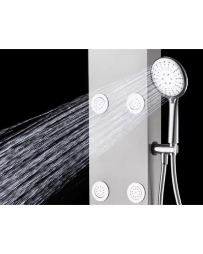 Душевая панель Aquanet Galaxy Matt 209998 Хром матовый