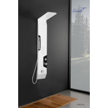 Душевая панель Cerutti SPA Oglio W CT8986 с гидромассажем Белая матовая