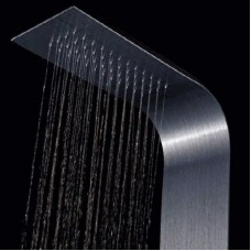 Душевая панель Cerutti SPA Bella B CT9254 с гидромассажем Черная матовая