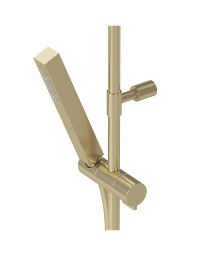 Душевая колонна со смесителем, верхний душ из нержавеющей стали CEZARES PORTA-CD-SR