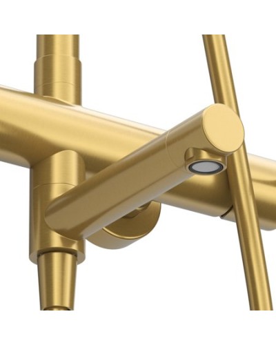 Душевая стойка со смесителем, верхним и ручным душем CEZARES RELAX-CVD-BORO